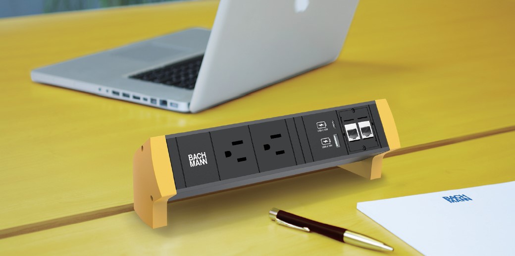 エコノミー おしゃれ コンセント】BACHMANN YOFFICE ワイオフィス